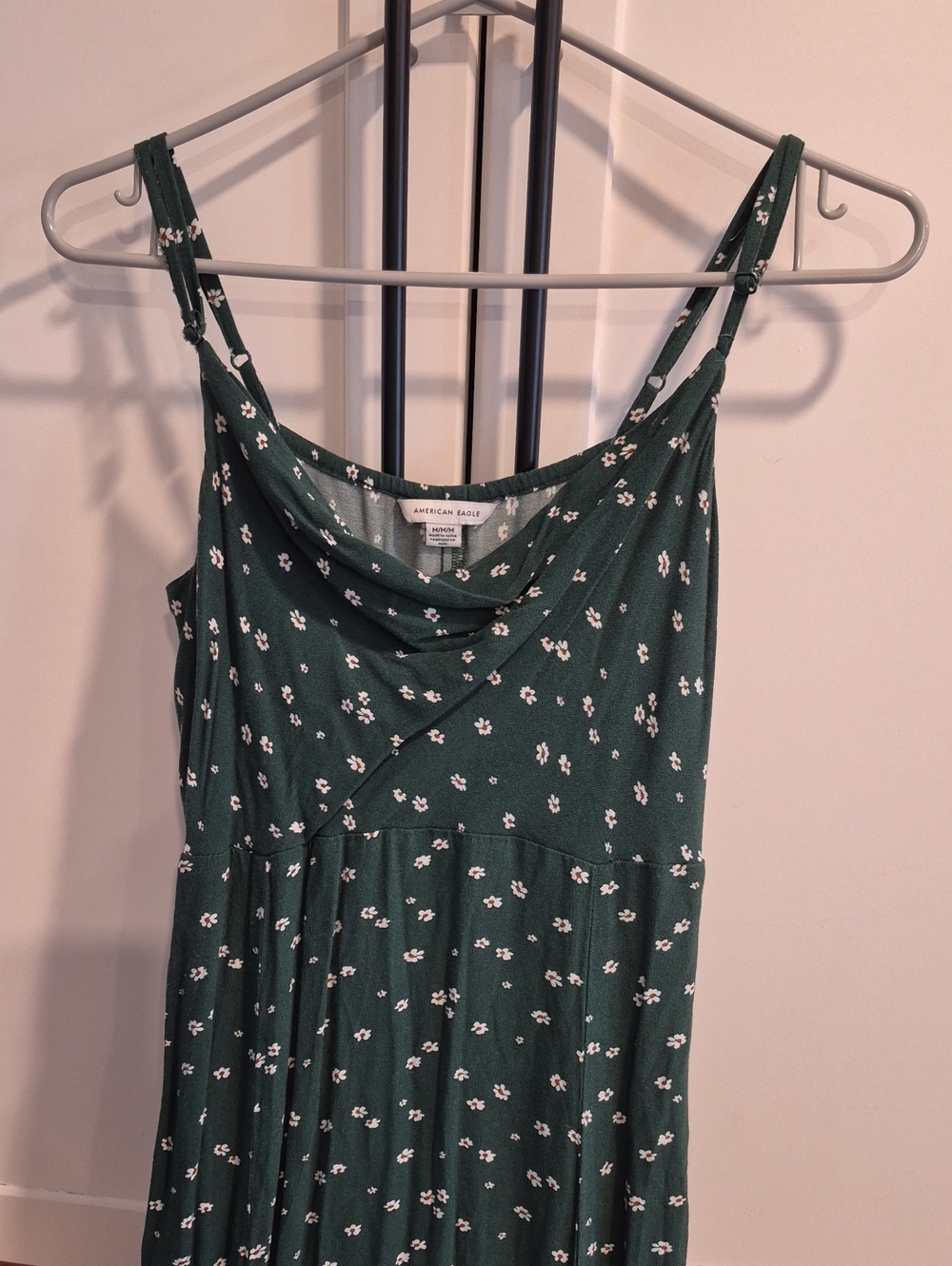 American Eagle Outfitters - Dark Green Floral Maxi Dress - Picture 4 of 5